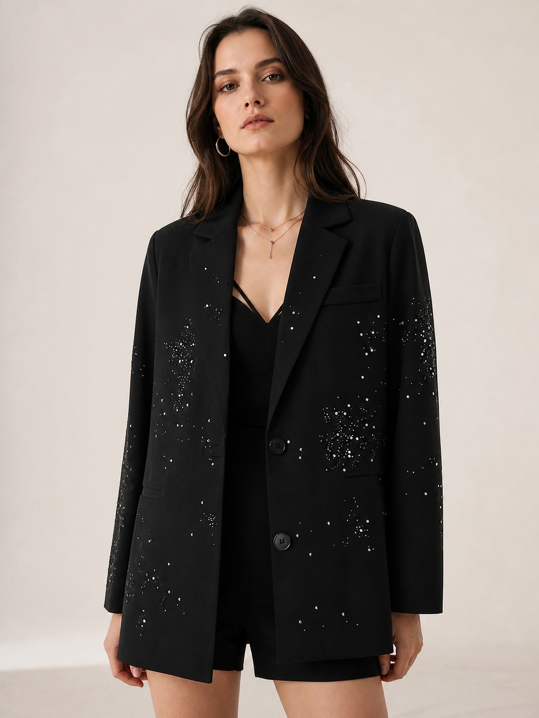 Stella Crystal Blazer