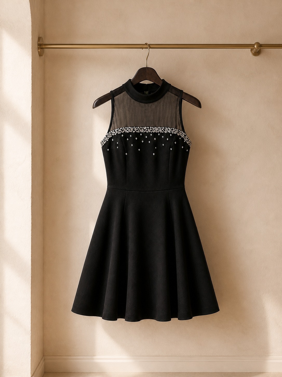 Estelle Rhinestone Dress detail 3