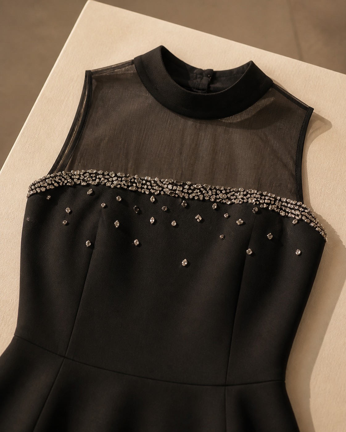 Estelle Rhinestone Dress detail 4