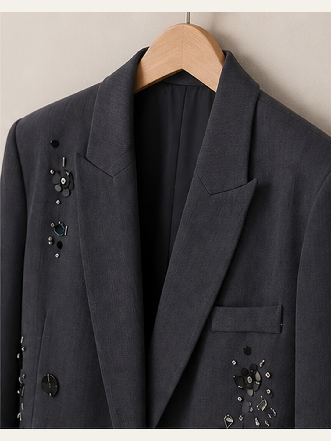 Livia Embellished Blazer detail 3